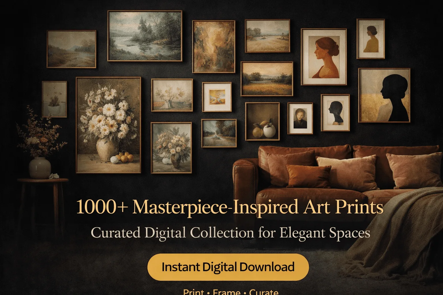 1 lakh+ premium printable wall art mega bundle