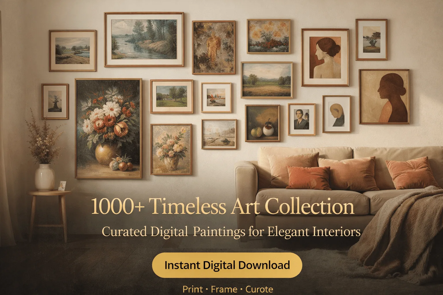 1 lakh+ premium printable wall art mega bundle
