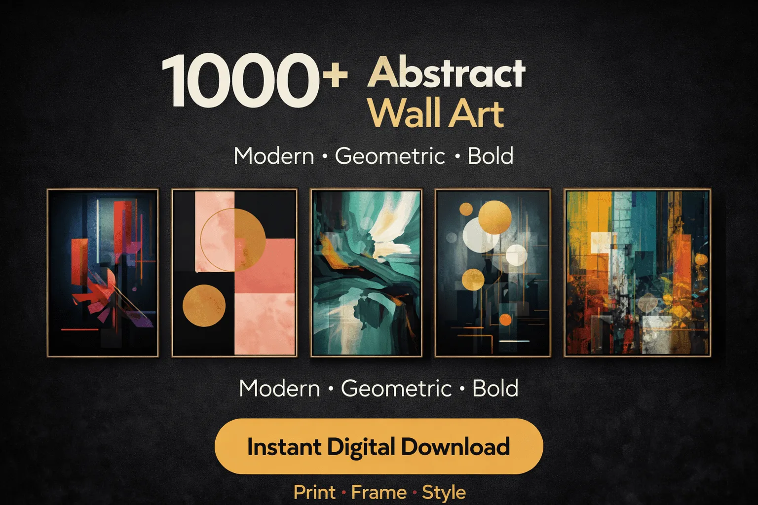 1 lakh+ premium printable wall art mega bundle