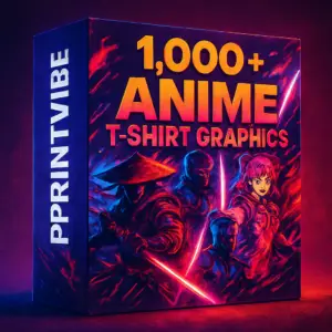 mega anime bundle 7000+ designs