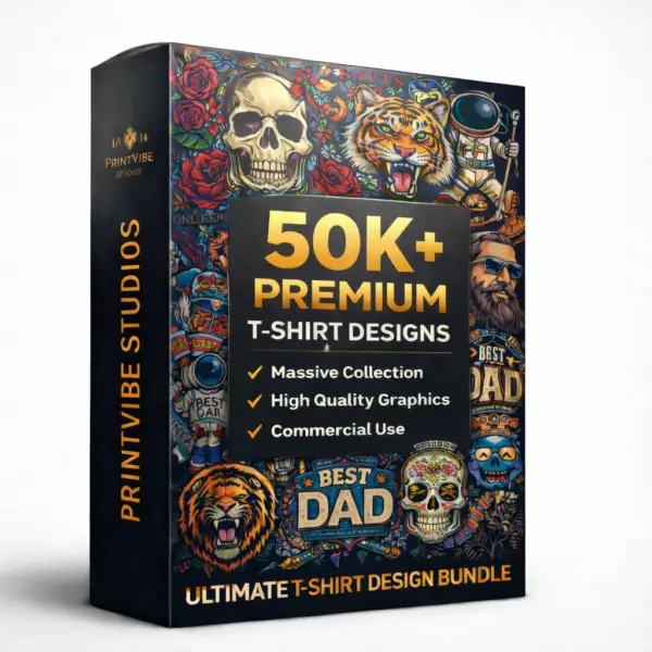 2.5 lakh+ printable t shirt designs bundle | png, ai, svg